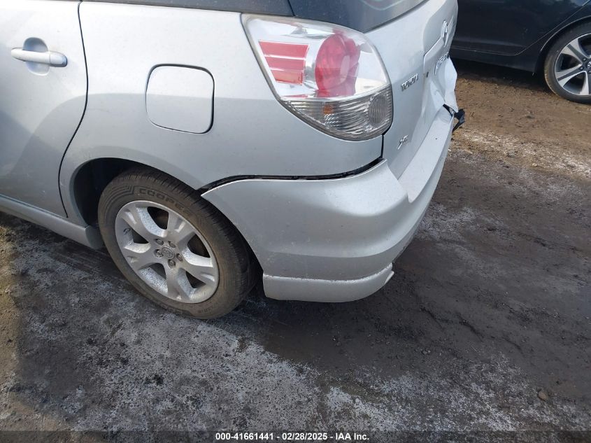 2008 Toyota Matrix Xr VIN: 2T1KR32E98C714283 Lot: 41661441