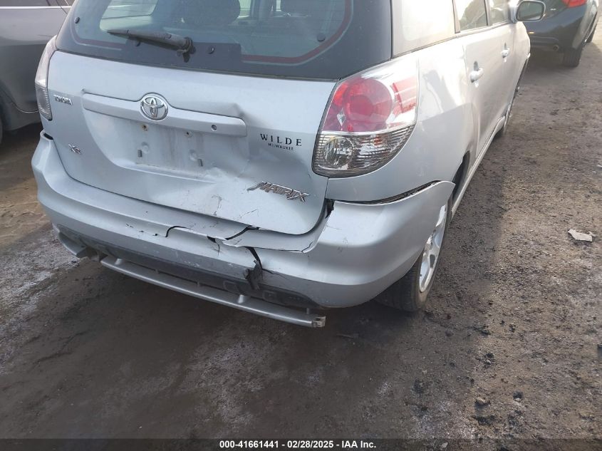 2008 Toyota Matrix Xr VIN: 2T1KR32E98C714283 Lot: 41661441