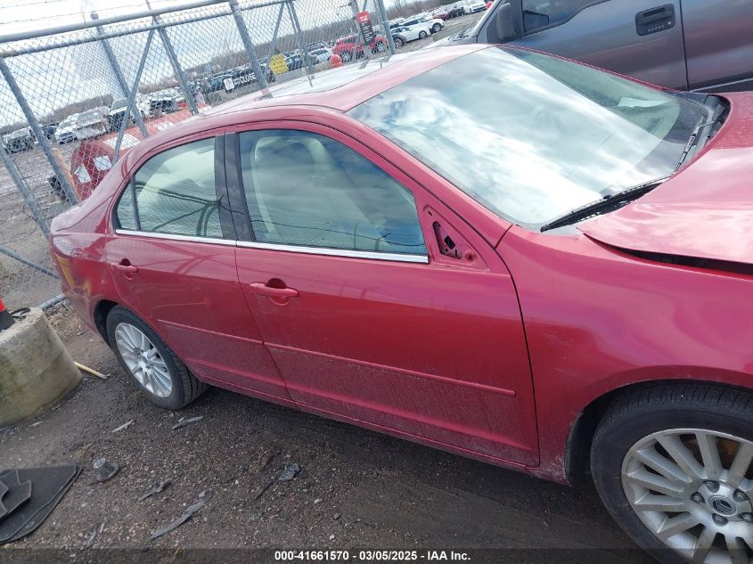 2007 Mercury Milan V6 Premier VIN: 3MEHM08187R606997 Lot: 41661570