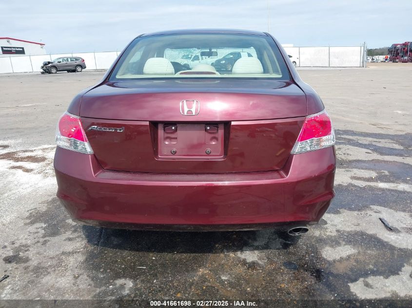 2010 Honda Accord 2.4 Lx-P VIN: 1HGCP2F48AA191517 Lot: 41661698