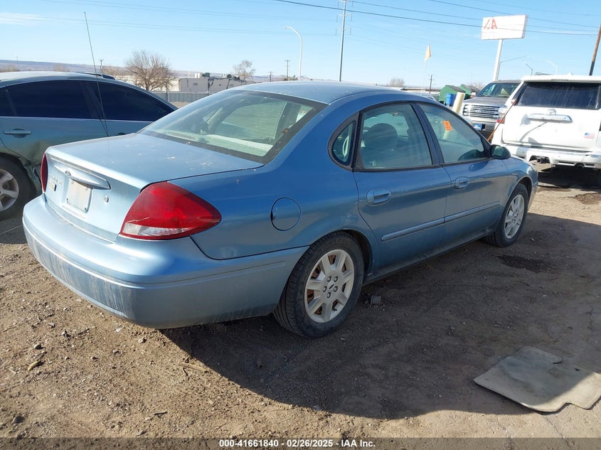 2007 FORD TAURUS VIN: 1FAFP53U17A106629