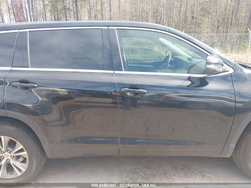 2014 Toyota Highlander Le Plus V6 VIN: 5TDZKRFH3ES012036 Lot: 41661847