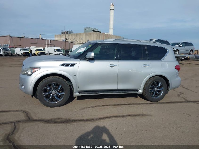 2014 Infiniti Qx80 VIN: JN8AZ2NFXE9555130 Lot: 41661862