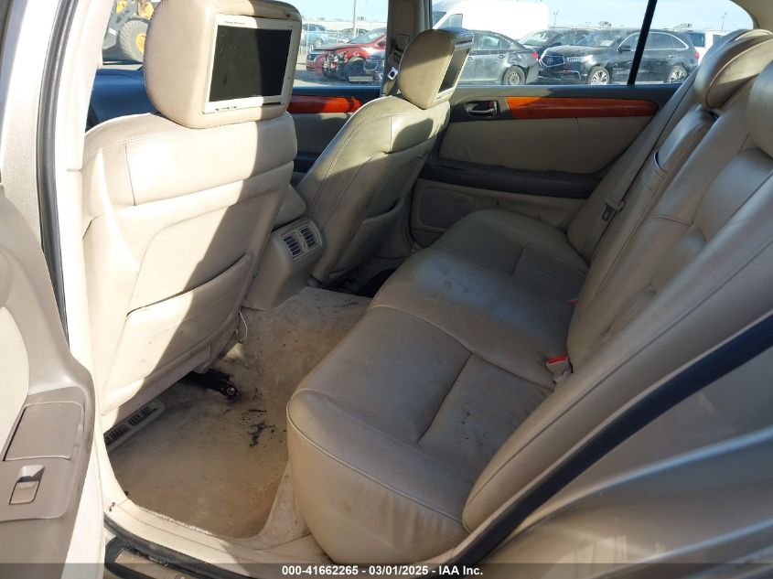 2001 Lexus Gs 430 VIN: JT8BL69S610004416 Lot: 41662265