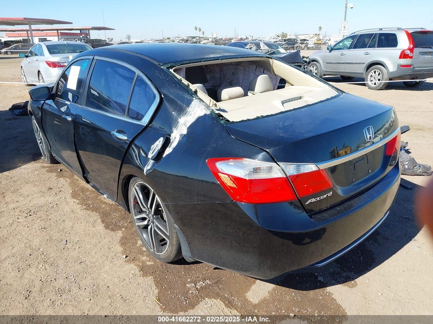 2014 HONDA ACCORD VIN: 1HGCR2F35EA041257