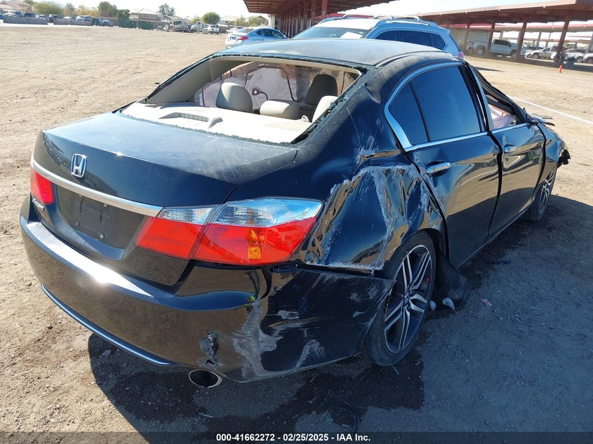 2014 HONDA ACCORD VIN: 1HGCR2F35EA041257