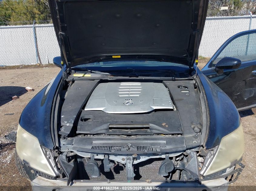 2007 Lexus Ls 460 VIN: JTHBL46F775038405 Lot: 41662284