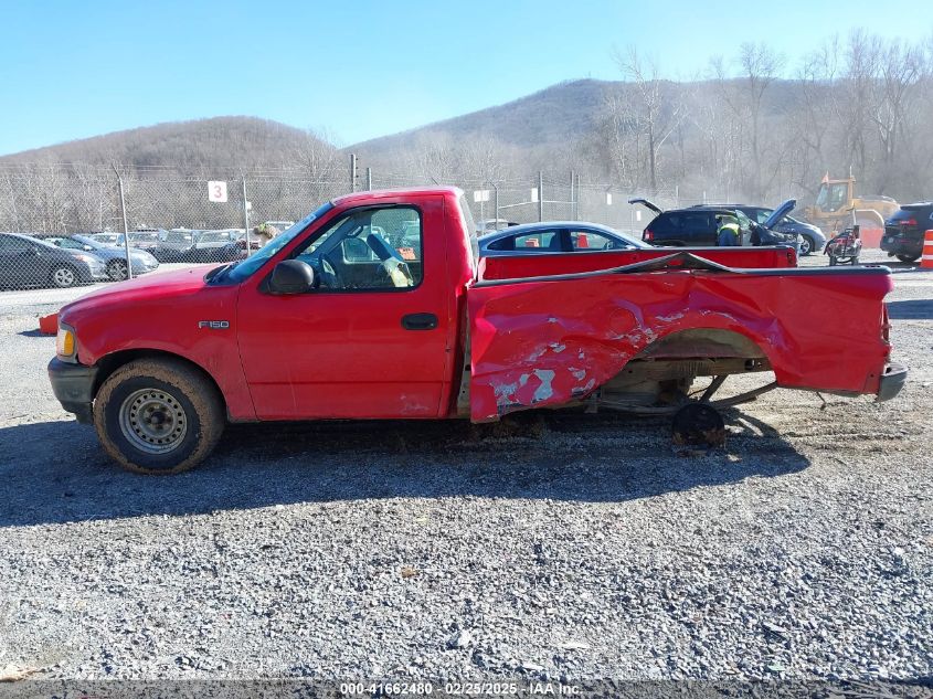 1998 Ford F-150 Standard/Xl/Xlt VIN: 1FTZF1720WNB72169 Lot: 41662480