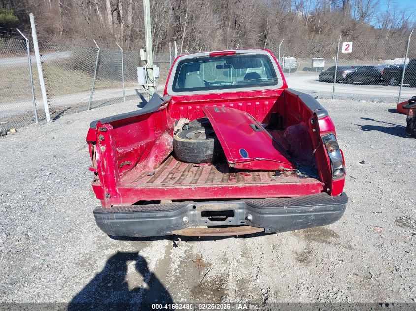 1998 Ford F-150 Standard/Xl/Xlt VIN: 1FTZF1720WNB72169 Lot: 41662480