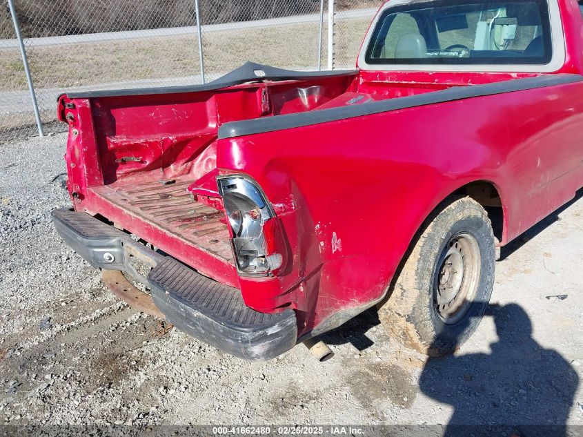 1998 Ford F-150 Standard/Xl/Xlt VIN: 1FTZF1720WNB72169 Lot: 41662480