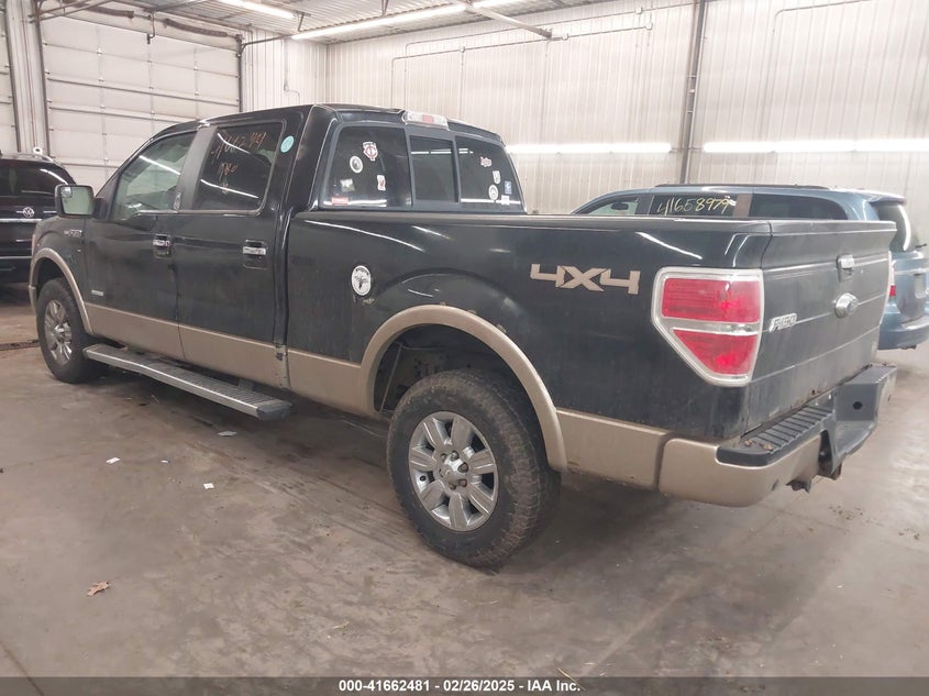 2011 FORD F-150 VIN: 1FTFW1ET0BKE21595