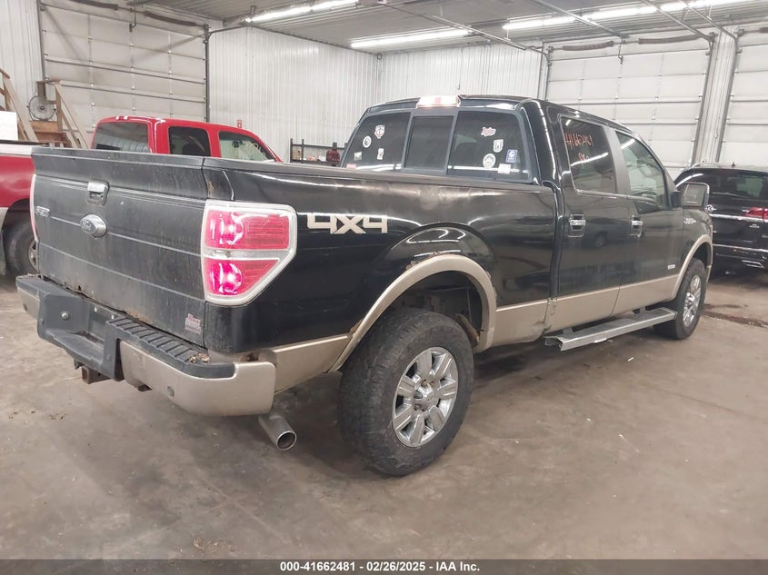 2011 FORD F-150 VIN: 1FTFW1ET0BKE21595