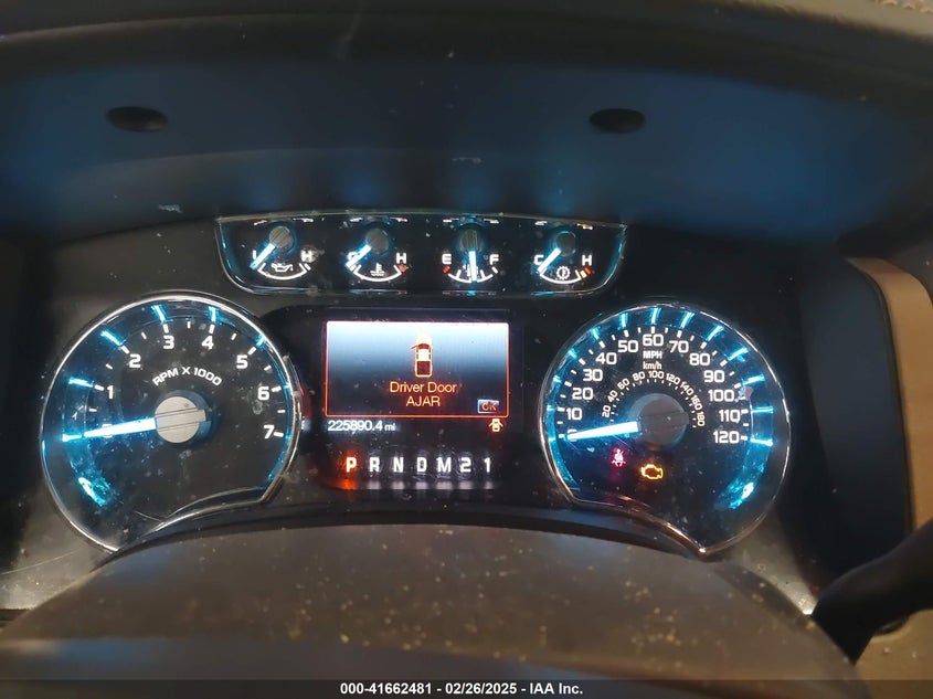 2011 FORD F-150 VIN: 1FTFW1ET0BKE21595