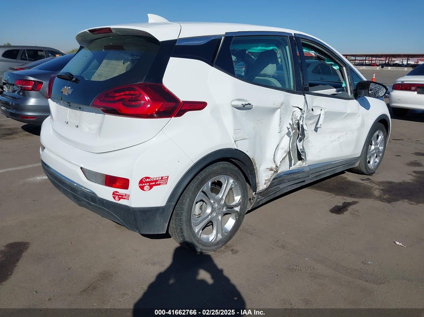 2017 CHEVROLET BOLT EV VIN: 1G1FW6S05H4190464