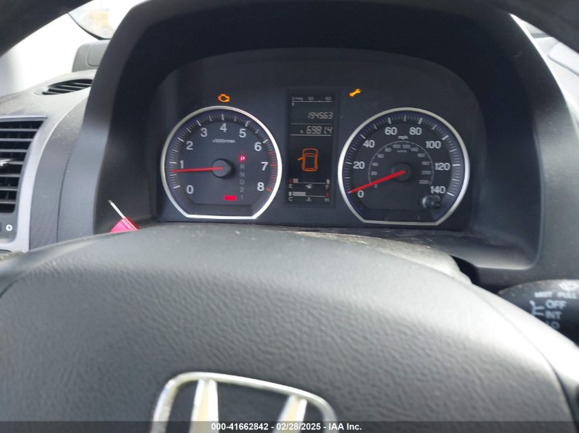 2009 Honda Cr-V Lx VIN: JHLRE48349C022872 Lot: 41662842