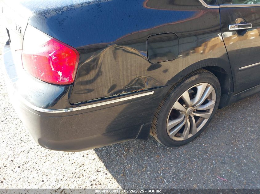 2009 Infiniti M35 VIN: JNKCY01E59M802127 Lot: 41663017