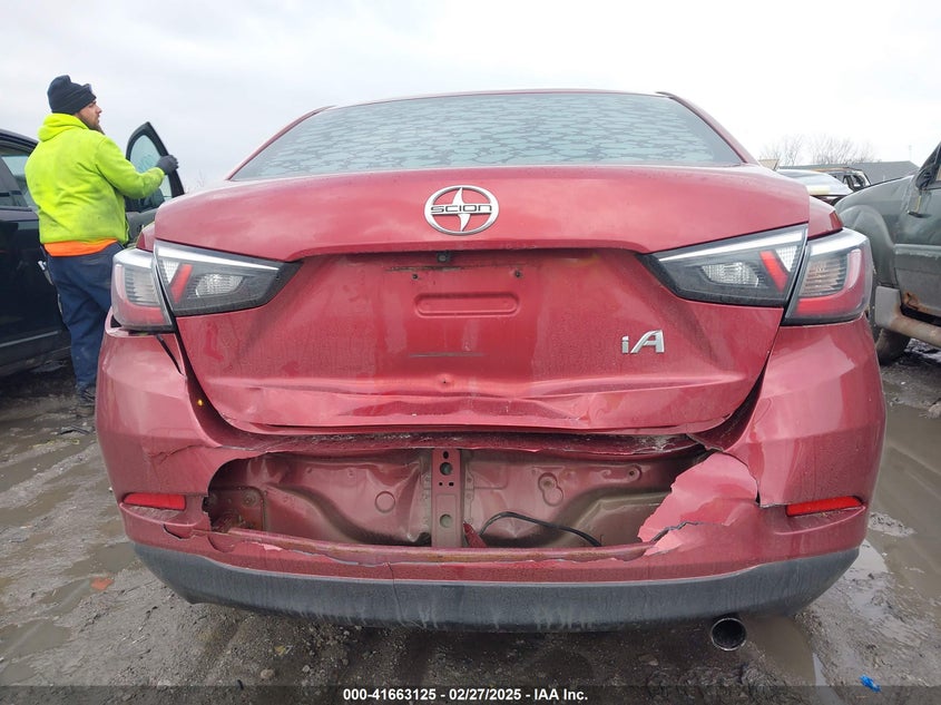 2016 SCION IA VIN: 3MYDLBZV1GY112634