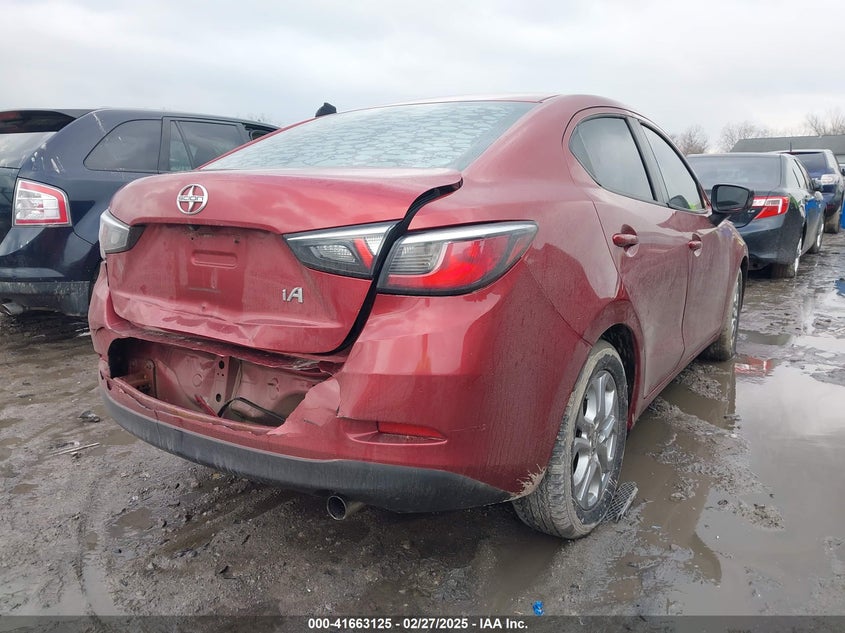 2016 SCION IA VIN: 3MYDLBZV1GY112634