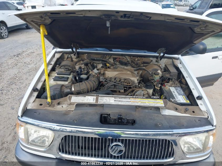 2000 Mercury Mountaineer VIN: 4M2ZU66P9YUJ19036 Lot: 41663230