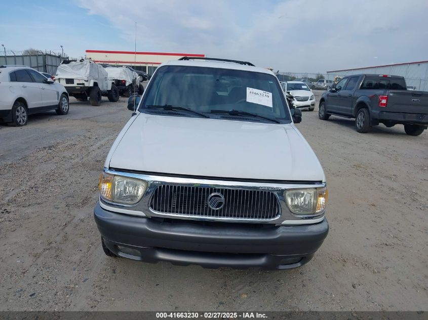 2000 Mercury Mountaineer VIN: 4M2ZU66P9YUJ19036 Lot: 41663230