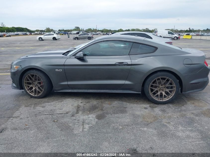 2015 Ford Mustang Gt Premium VIN: 1FA6P8CF6F5365661 Lot: 41663243