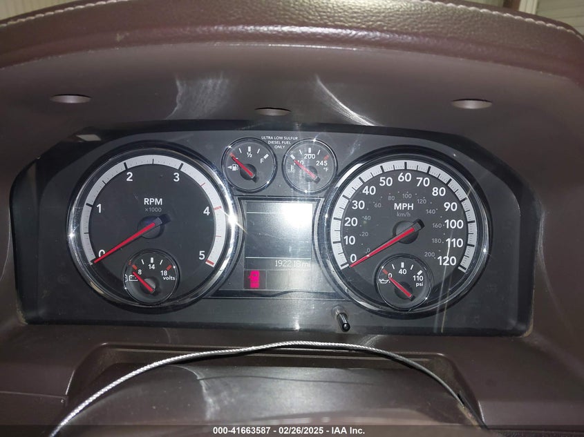 2011 Ram Ram 2500 Laramie VIN: 3D7UT2HL5BG601606 Lot: 41663587