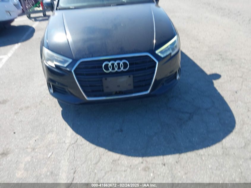 2017 Audi A3 2.0T Premium VIN: WAUAUGFF6H1027557 Lot: 41663672