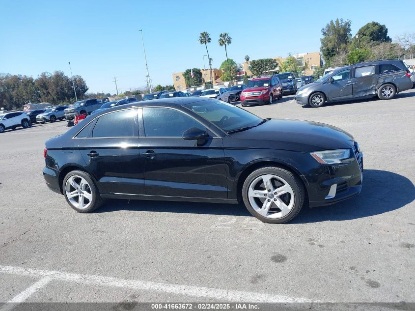 2017 Audi A3 2.0T Premium VIN: WAUAUGFF6H1027557 Lot: 41663672