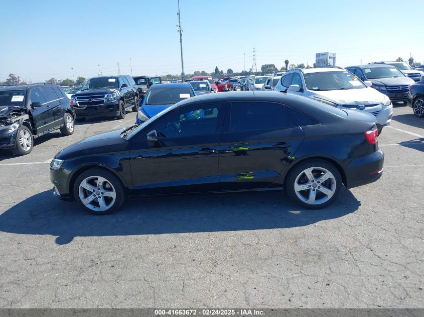 2017 Audi A3 2.0T Premium VIN: WAUAUGFF6H1027557 Lot: 41663672