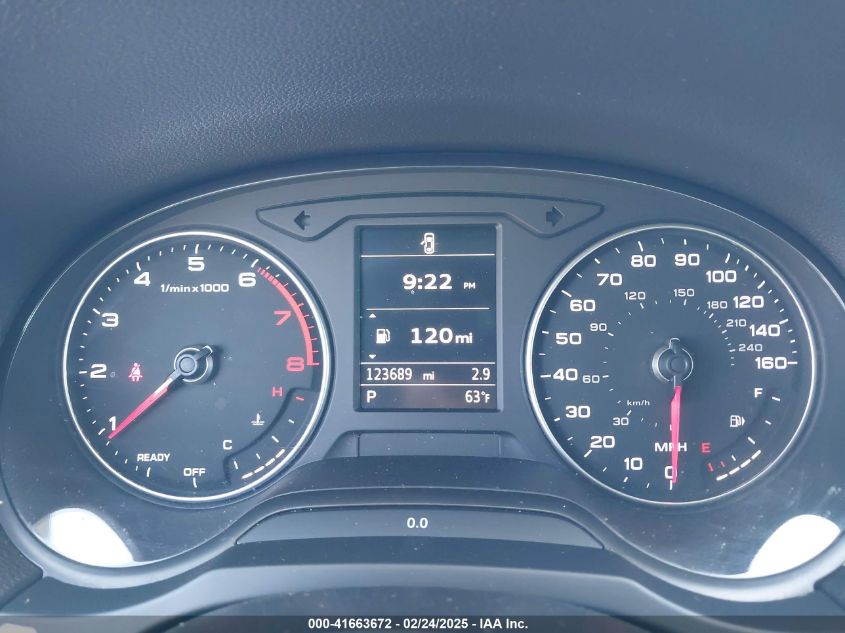 2017 Audi A3 2.0T Premium VIN: WAUAUGFF6H1027557 Lot: 41663672