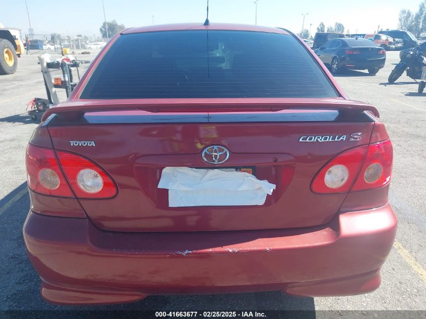 2006 Toyota Corolla S VIN: 1NXBR30E66Z657216 Lot: 41663677