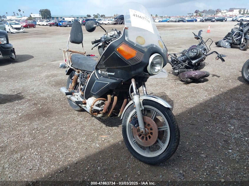 Jean MANCHZECK et Pierrot sur leur side car YAMAHA XS 1100 PANDA - Joe
