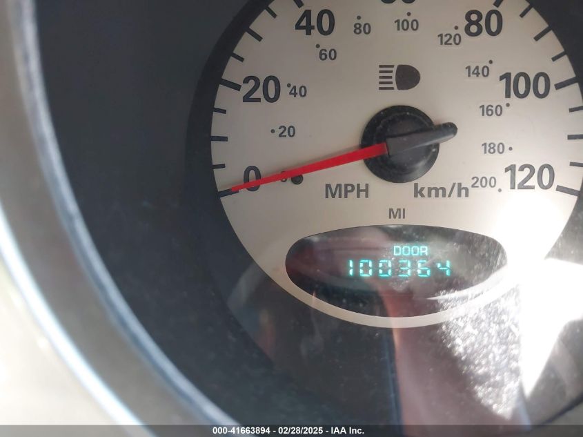 2002 Chrysler Pt Cruiser Limited VIN: 3C8FY68B82T317783 Lot: 41663894