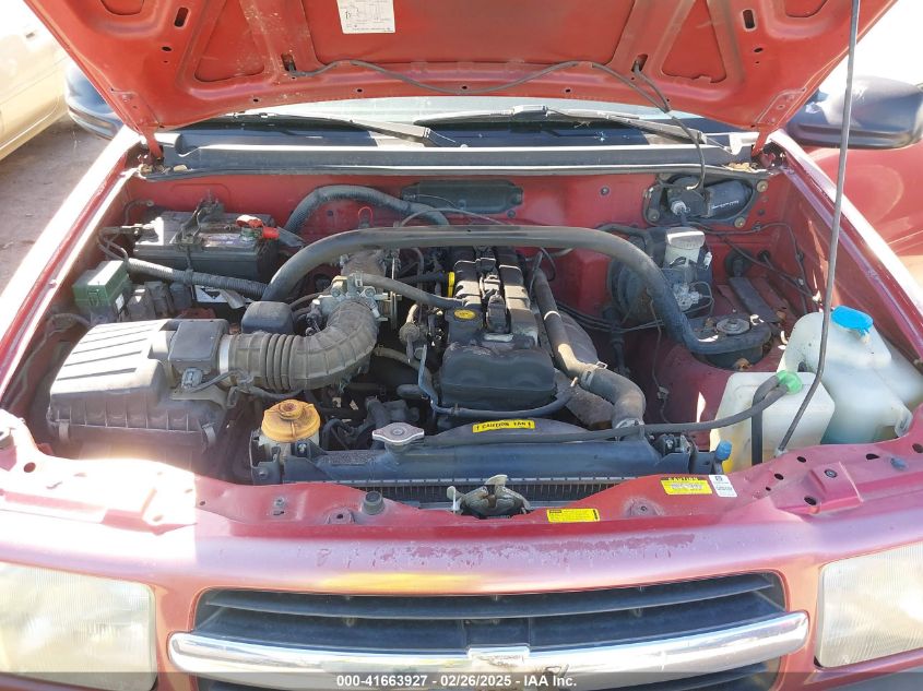 1999 Chevrolet Tracker VIN: 2CNBE13C6X6934179 Lot: 41663927