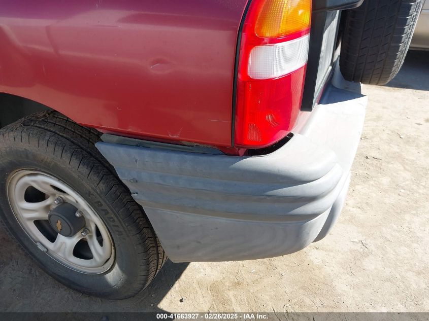 1999 Chevrolet Tracker VIN: 2CNBE13C6X6934179 Lot: 41663927