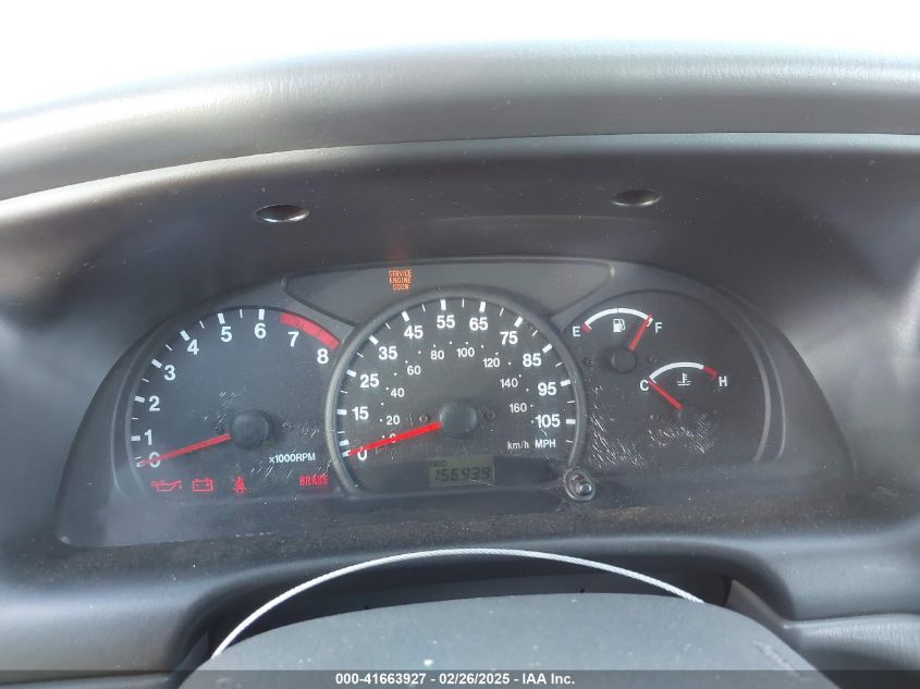 1999 Chevrolet Tracker VIN: 2CNBE13C6X6934179 Lot: 41663927