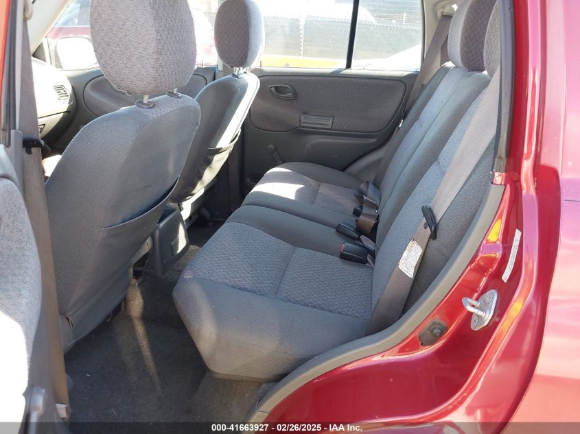 1999 Chevrolet Tracker VIN: 2CNBE13C6X6934179 Lot: 41663927