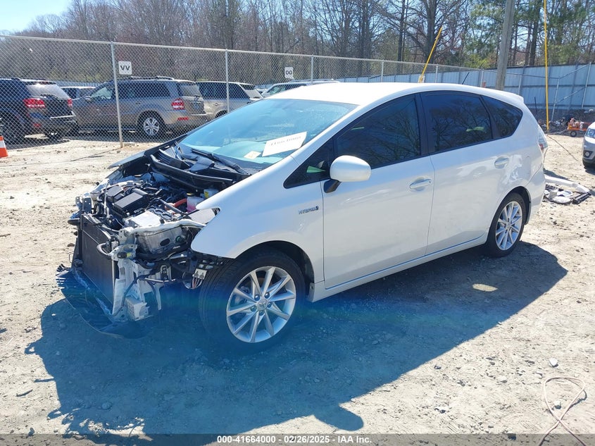 2012 TOYOTA PRIUS V VIN: JTDZN3EU5C3040695