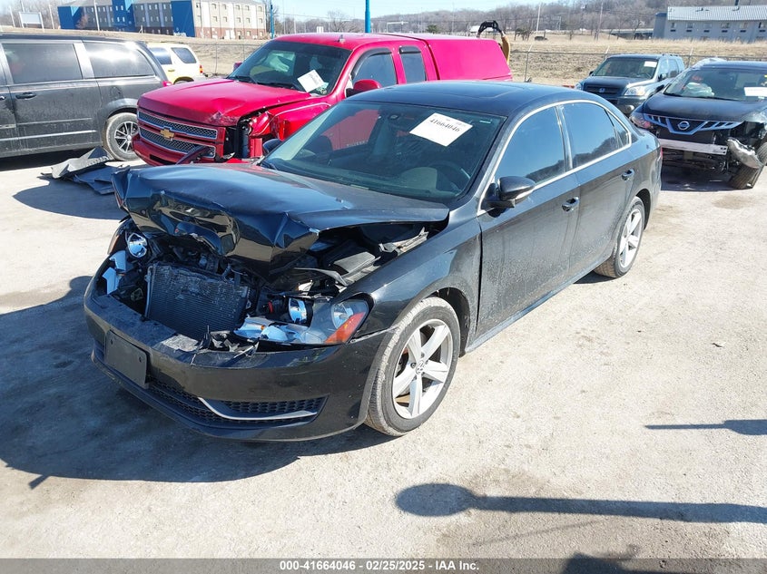 2012 VOLKSWAGEN PASSAT VIN: 1VWBN7A3XCC022213