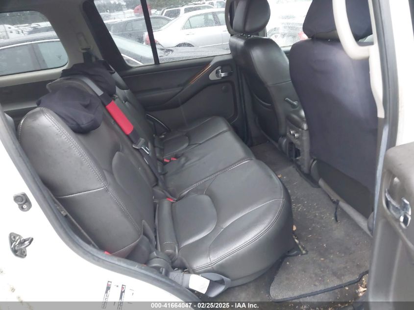 2005 Nissan Pathfinder Le VIN: 5N1AR18W05C742425 Lot: 41664047