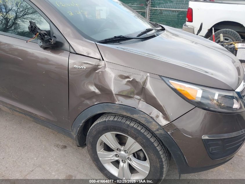 2012 Kia Sportage Lx VIN: KNDPBCA22C7249888 Lot: 41664077