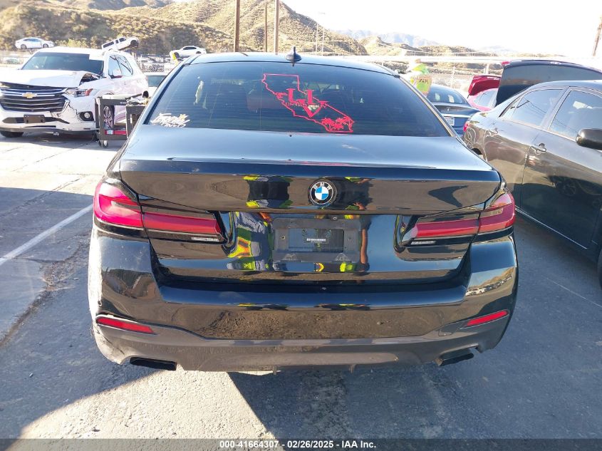 2021 BMW 530E VIN: WBA13AG09MCF52172 Lot: 41664307