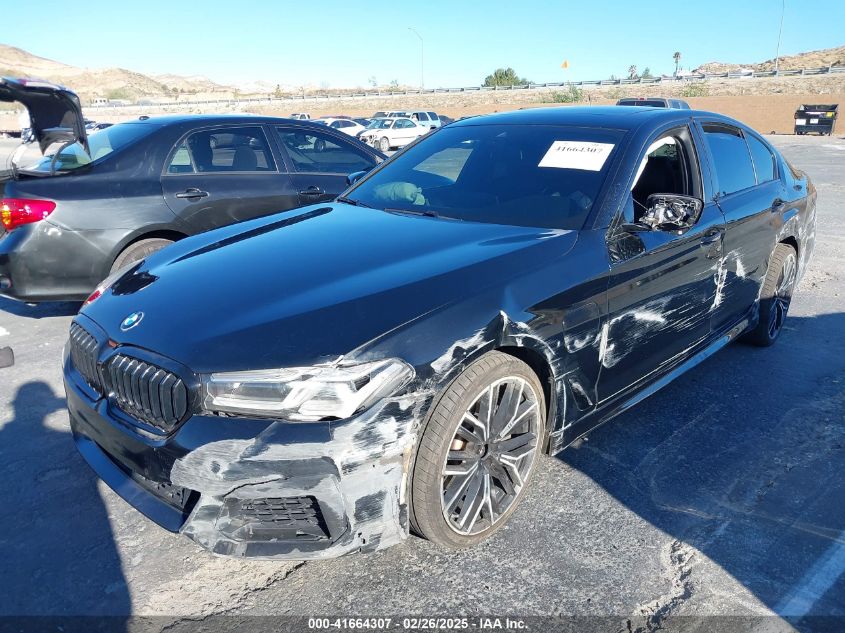 2021 BMW 530E VIN: WBA13AG09MCF52172 Lot: 41664307