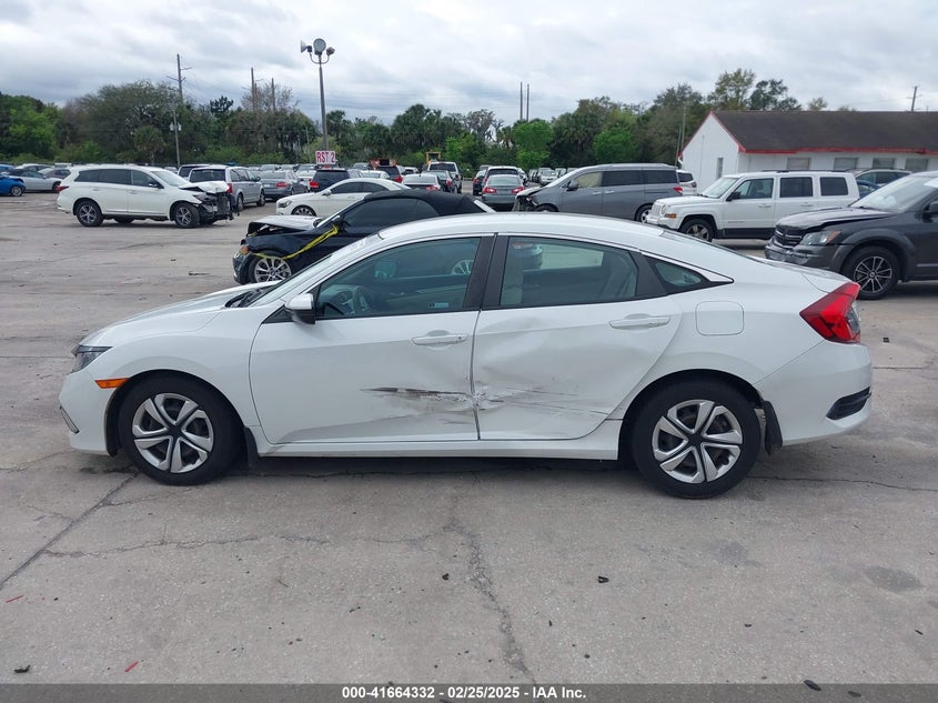 2020 HONDA CIVIC LX - 2HGFC2F69LH521681