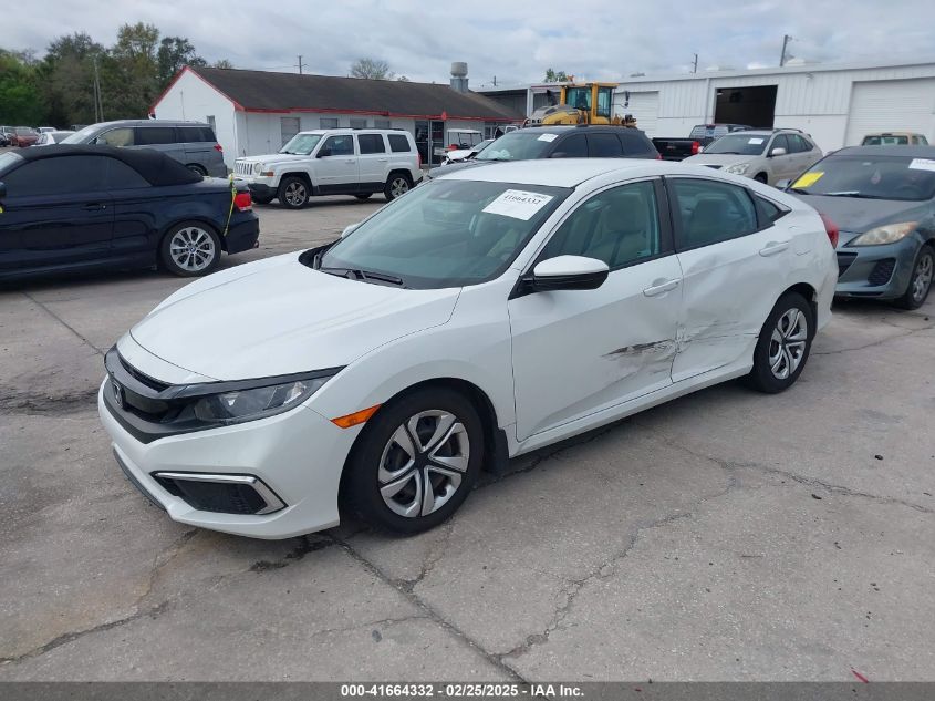 2020 HONDA CIVIC LX - 2HGFC2F69LH521681