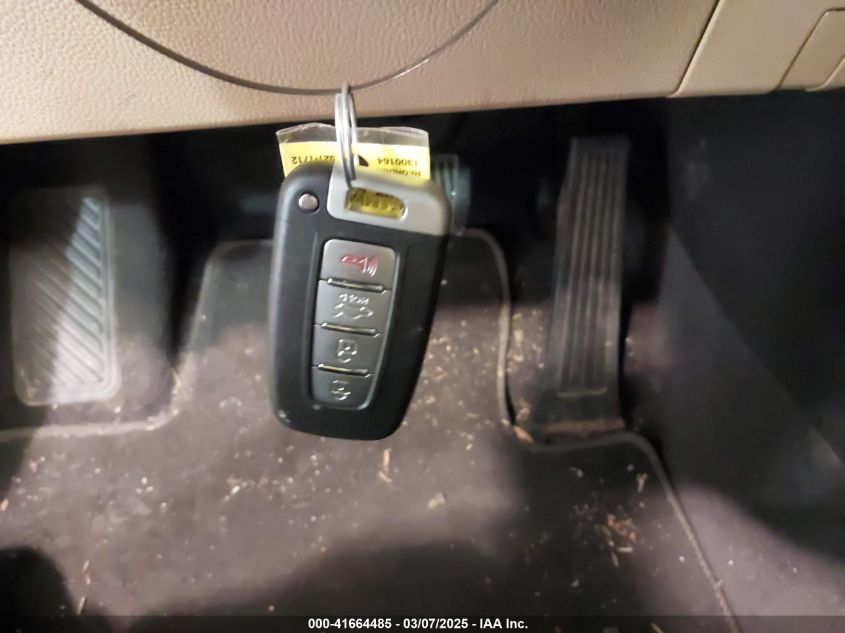 2012 Hyundai Azera VIN: KMHFH4JG8CA161616 Lot: 41664485