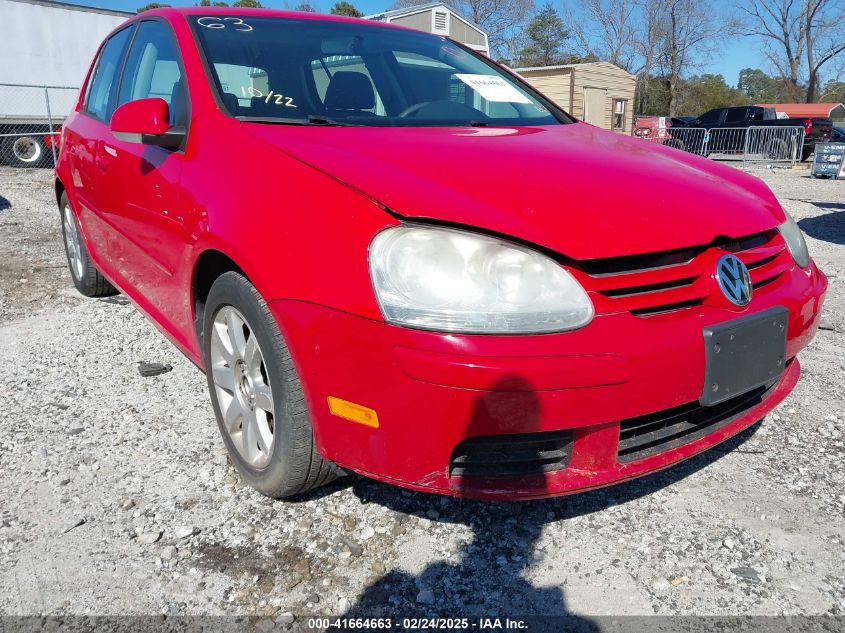 2009 Volkswagen Rabbit S VIN: WVWDB71K29W116332 Lot: 41664663