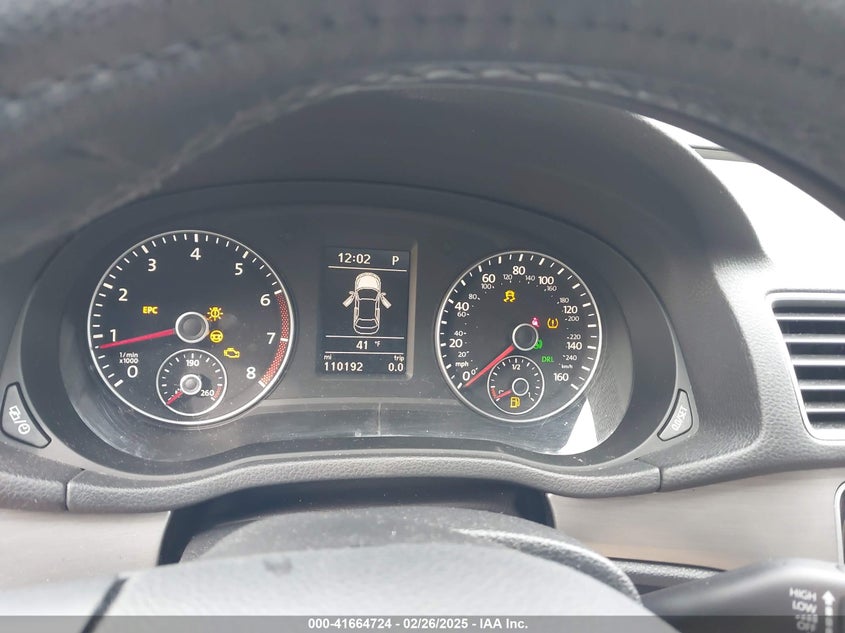 2015 VOLKSWAGEN PASSAT VIN: 1VWBT7A30FC062164