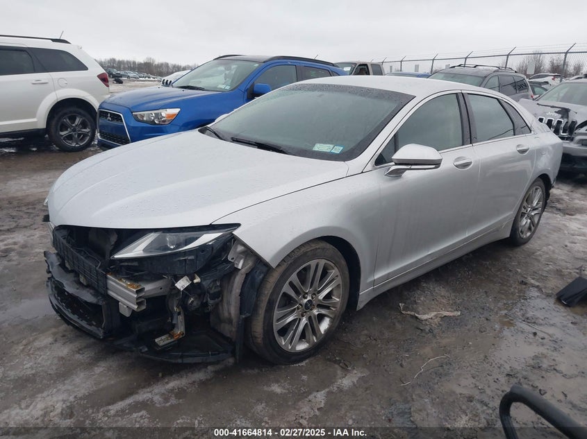 2014 LINCOLN MKZ VIN: 3LN6L2G9XER814581