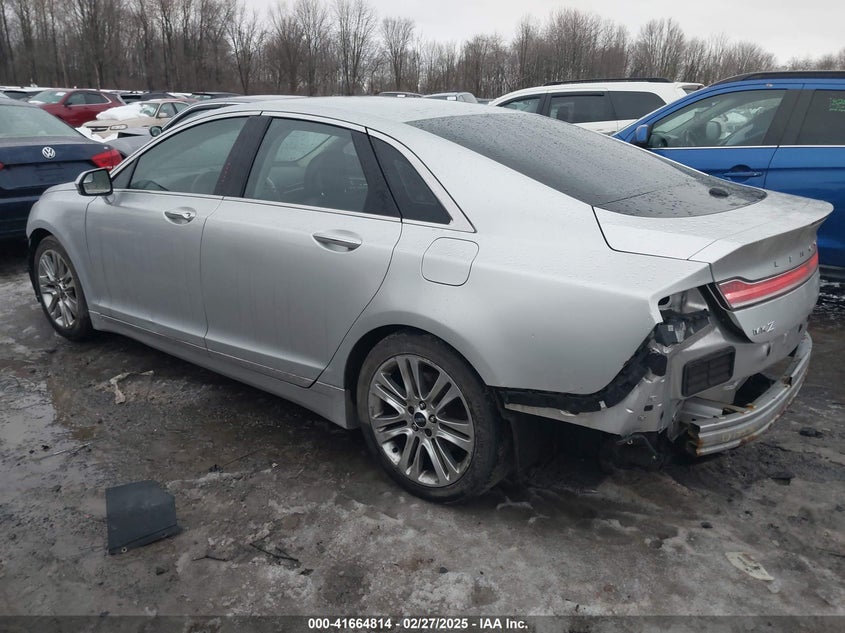 2014 LINCOLN MKZ VIN: 3LN6L2G9XER814581